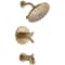 Delta Trinsic TempAssure 17T Series H2Okinetic Tub & Shower Trim CB T17T459-CZH2O - alternate 1